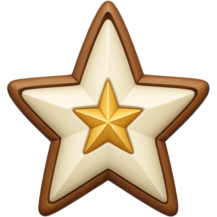 star carved from ivory emoji