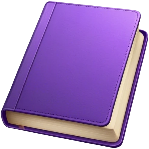 violet 📘 emoji