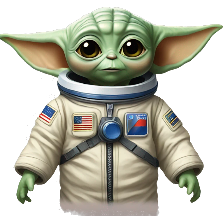 baby yoda is russian astronaut emoji
