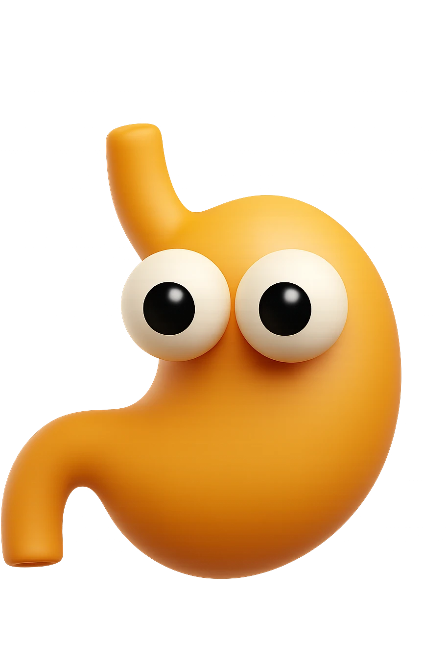 emoji con stomaco e occhi 3d emoji