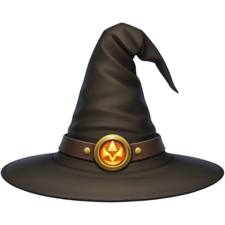 Chapéu de bruxa emoji