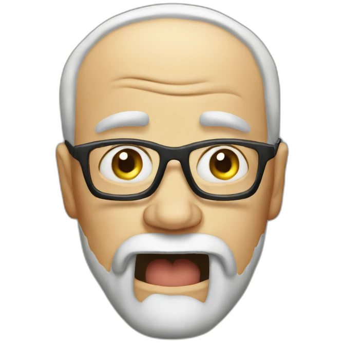 Crazy frig emoji