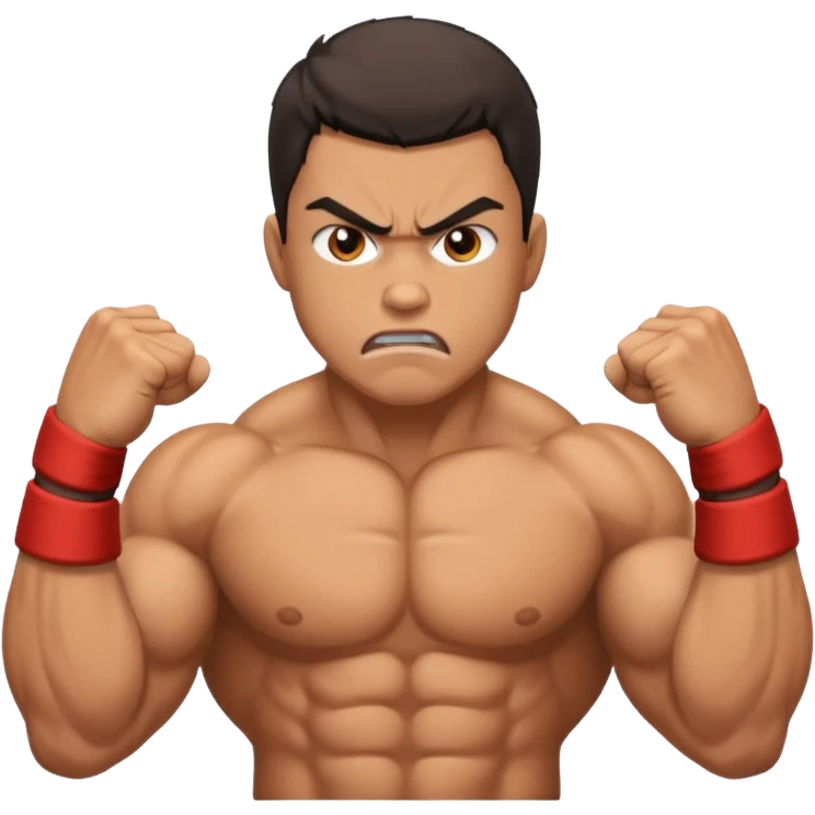 angry fighter emoji