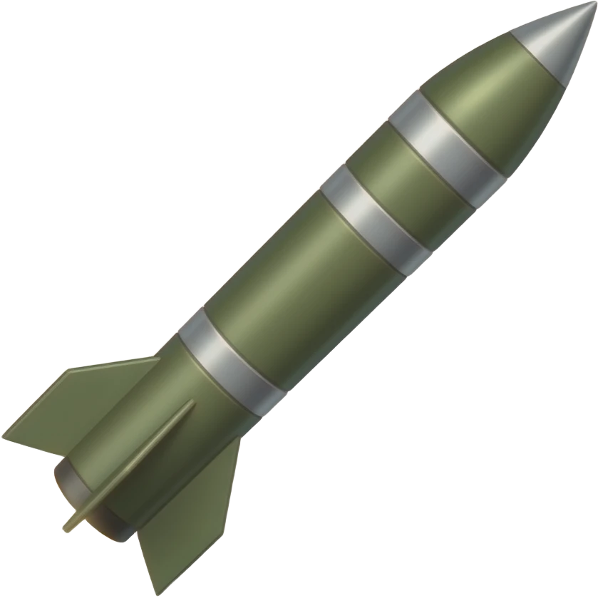 military missile launched emoji