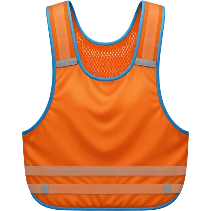 Training bib used for soccer training  emoji