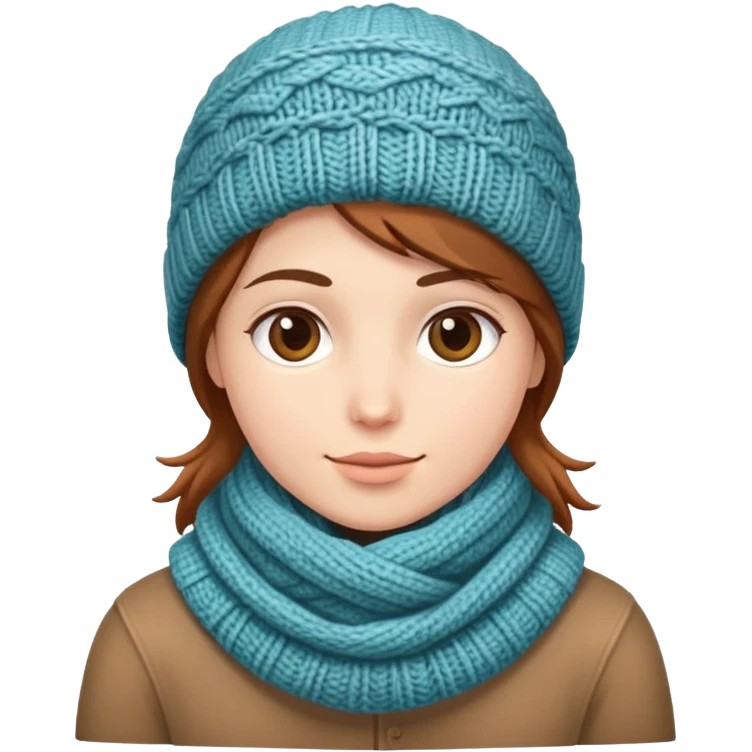 A face with hear scarf  emoji