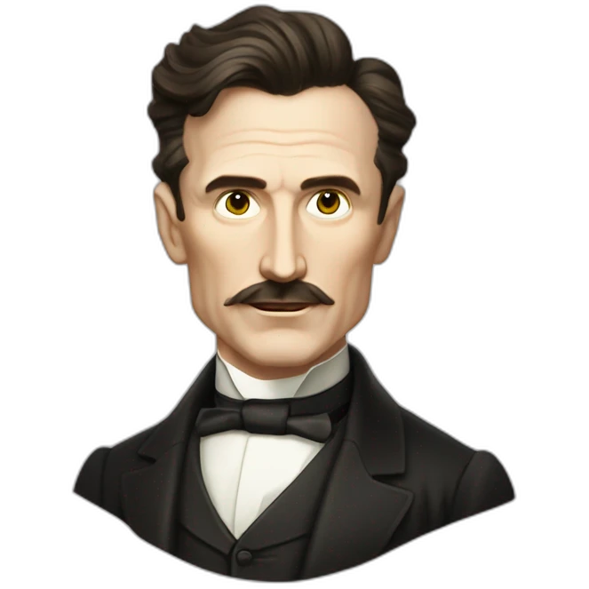 Nicolas tesla qui utilise une attaque électrique emoji