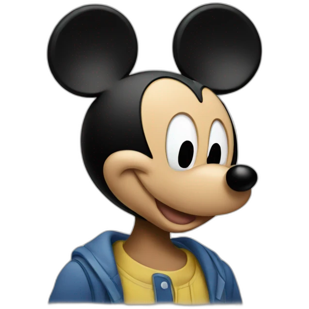 Mickey Mouse emoji