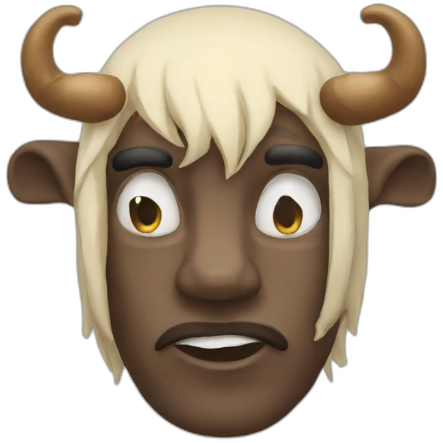 Chat qui a un gros nez emoji