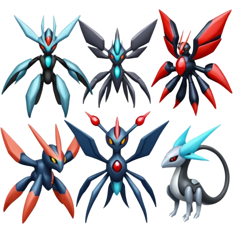 Vikavolt-Dialga-Darkrai-Deoxys-Giratina-Palkia-Meloetta-fusion emoji