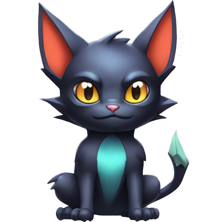 Cool Cute Edgy Chibi Bat-Cat-Noivern-Noibat-Litten-Pokémon-Fakémon-hybrid emoji