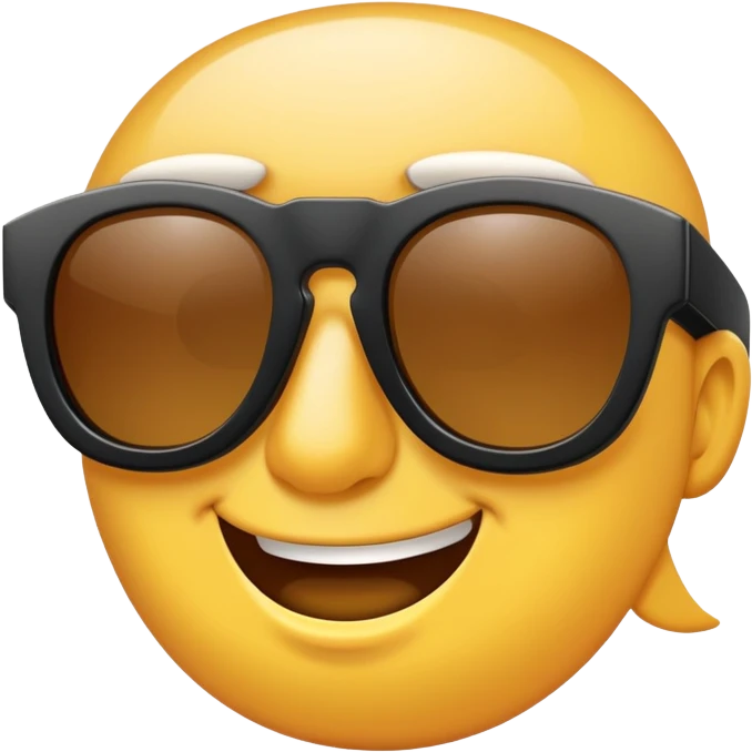 A 2016 vibe sunglasses emoji