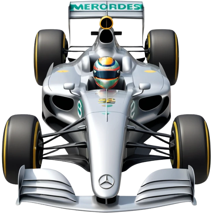 formula one mercedes emoji