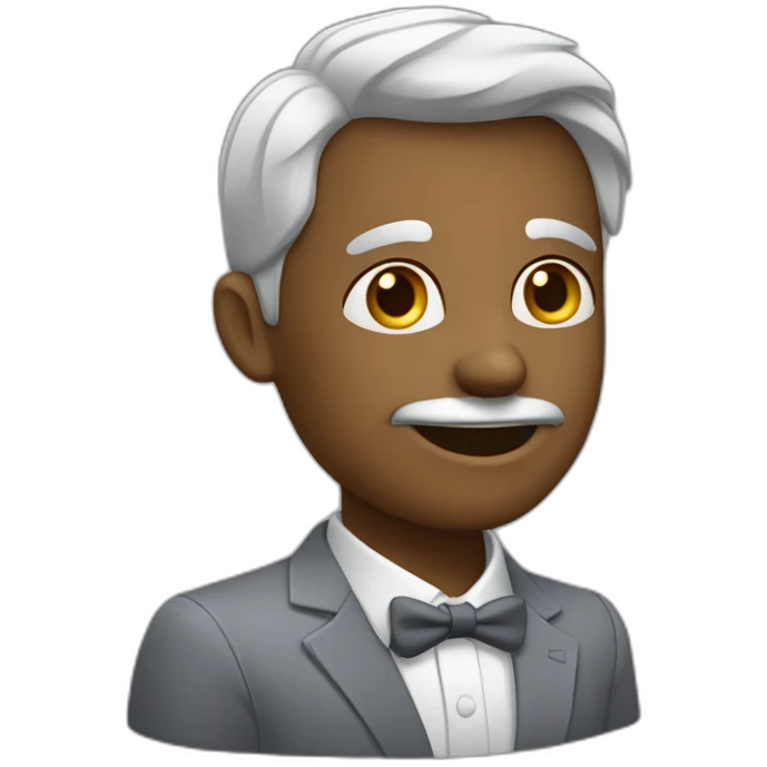 Chat gris qui fais un doigt d’honneur emoji