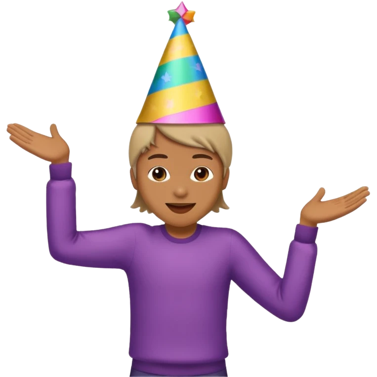 Dancing cartoon  emoji