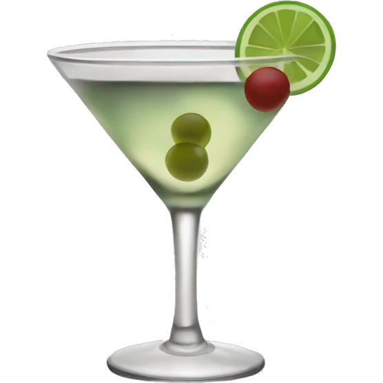 Dirty martini  emoji