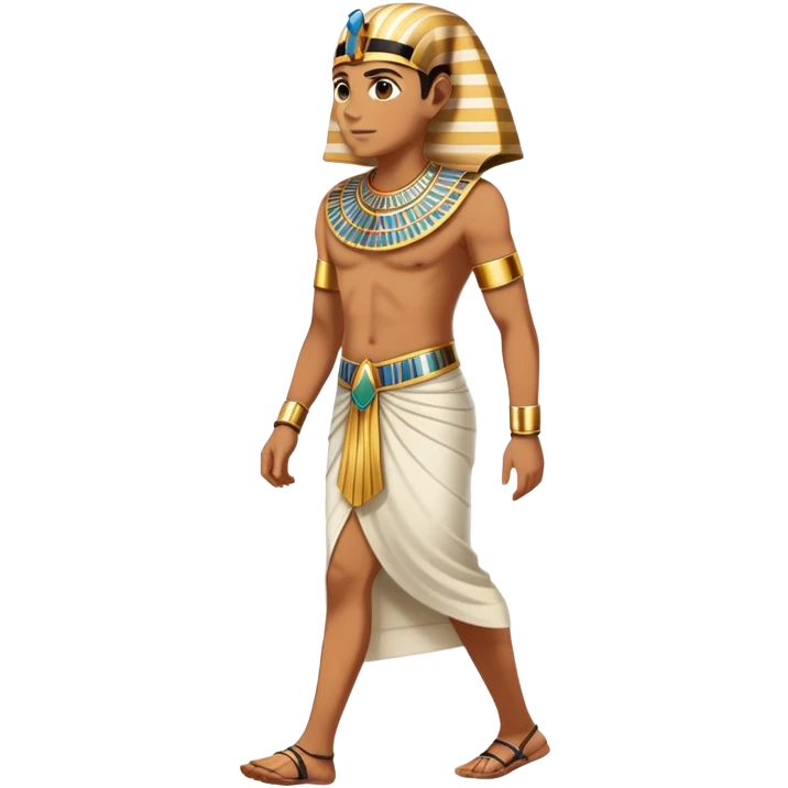 Walking Egyptian  emoji