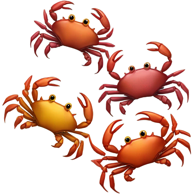 Army of crabs emoji