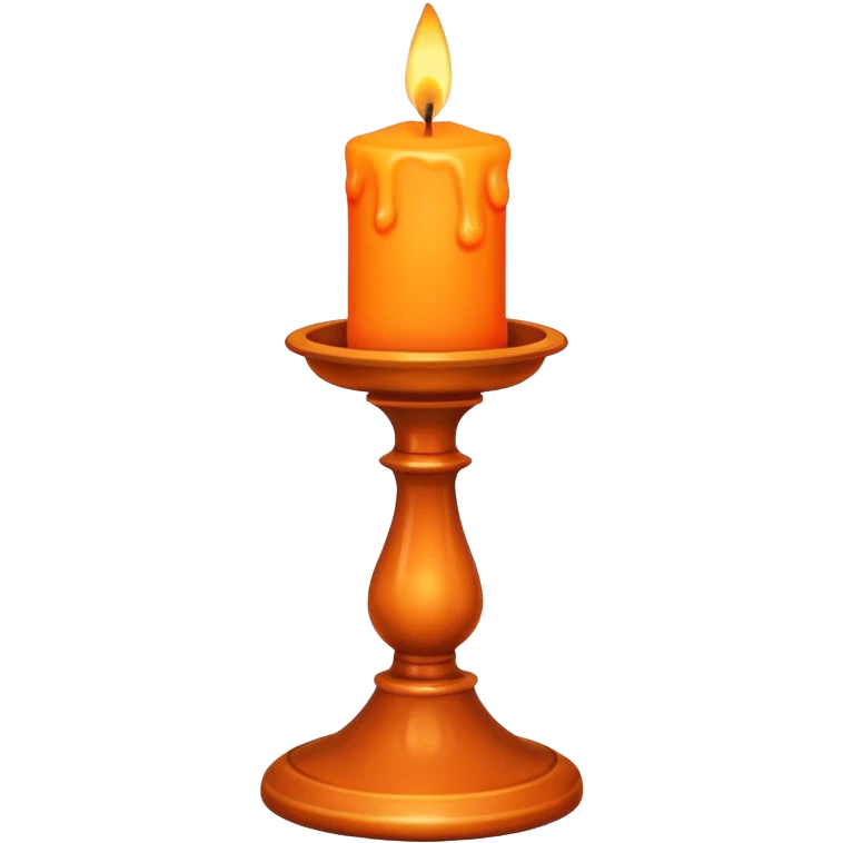Candle in a candlestick emoji