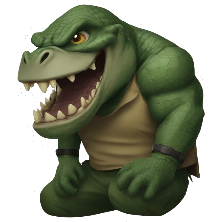 Killer Croc DC emoji