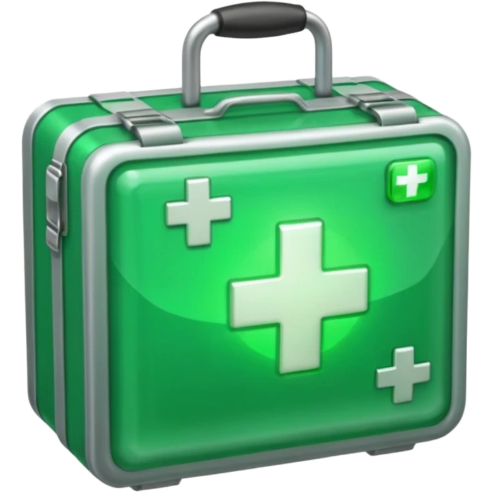 animated emote of a medkit sparkling emoji