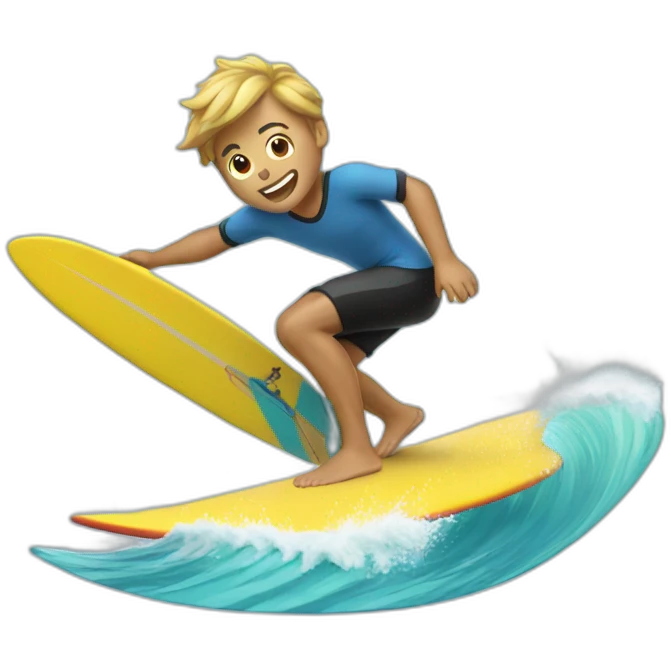 surfing emoji