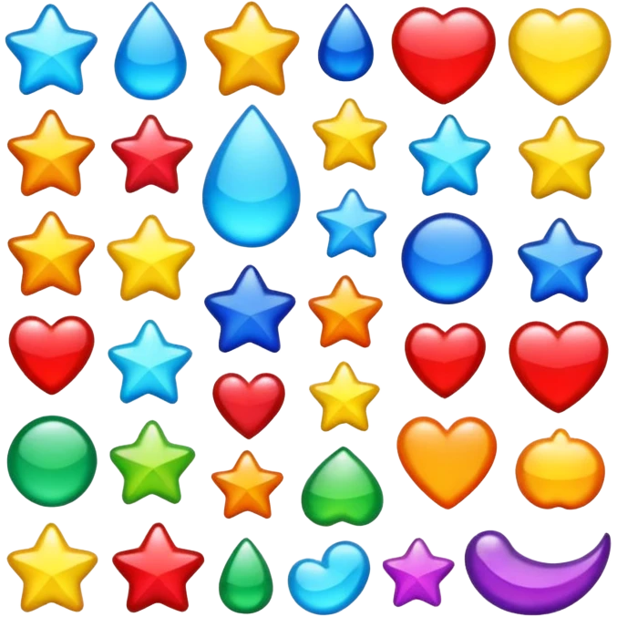 Fancy stikers emoji