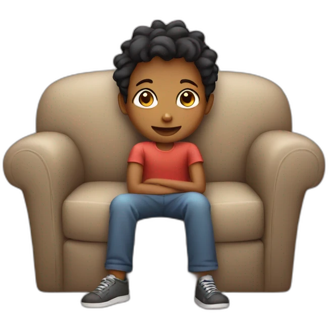children on a couch emoji
