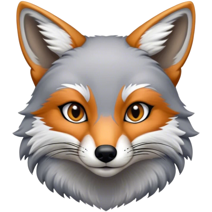 American gray Fox emoji