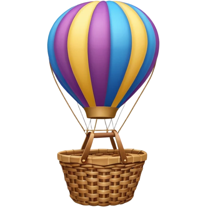 Hot air balloon emoji
