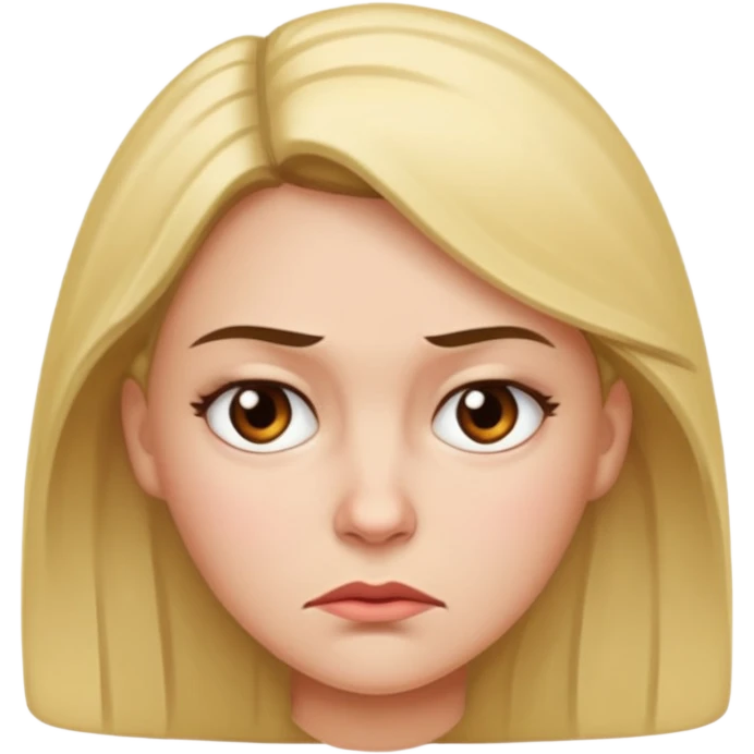 Mulher desconfiada emoji