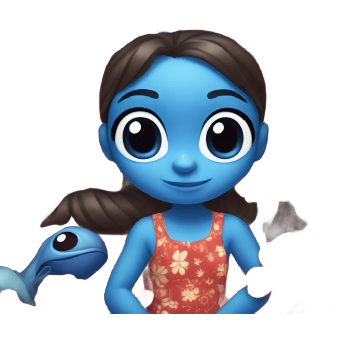 Lilo y stich emoji