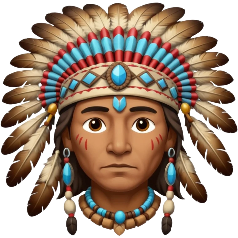 Native American Chief emoji