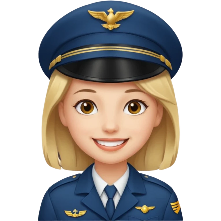 pilot girl emoji