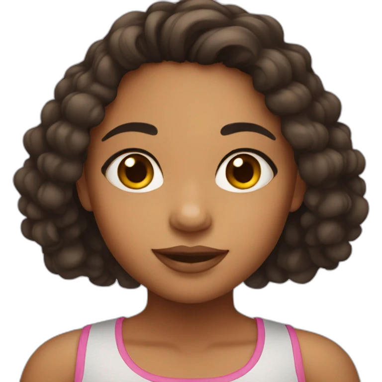 mixed race girl emoji