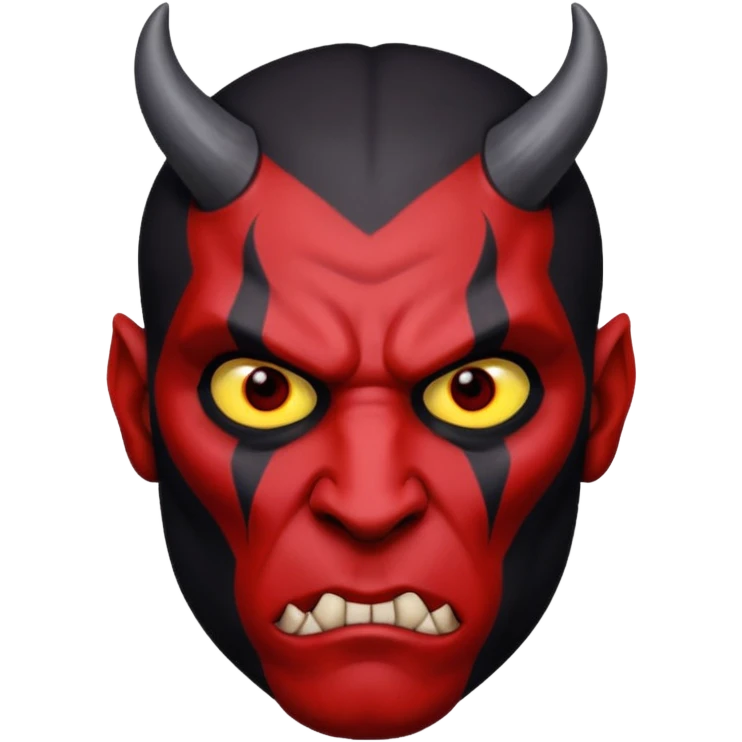 Dark Maul emoji