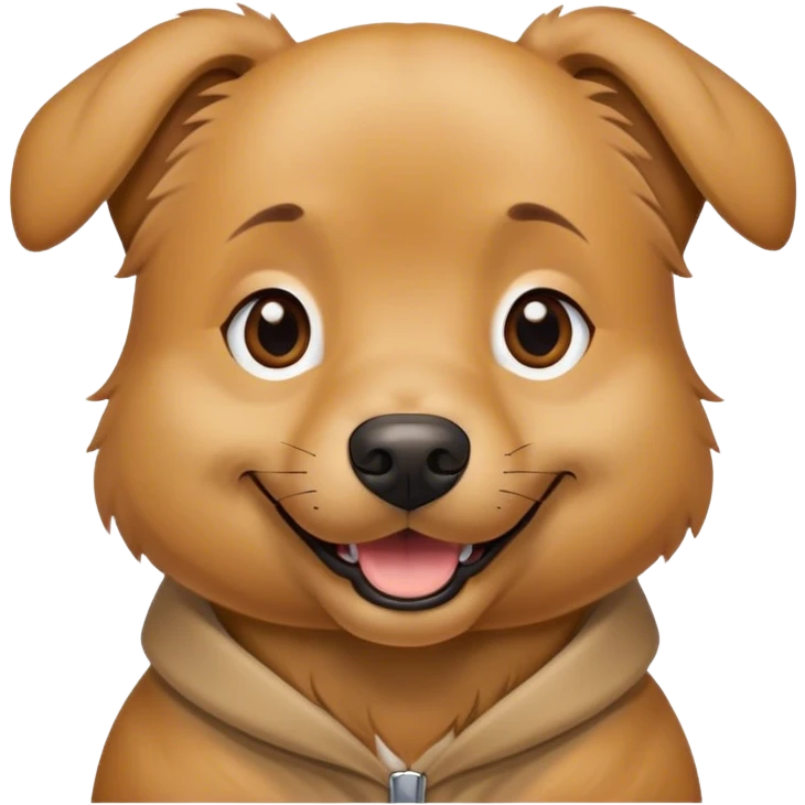 Dog earring a Jodie emoji