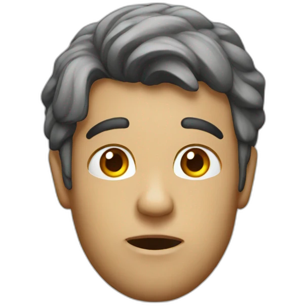 I'm out of my mind emoji