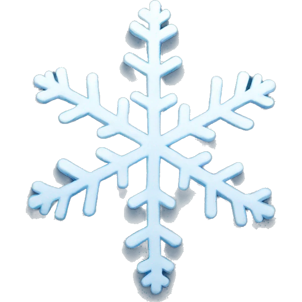 Snow flake emoji