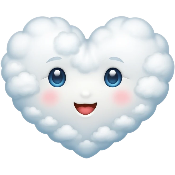 A cloud heart emoji