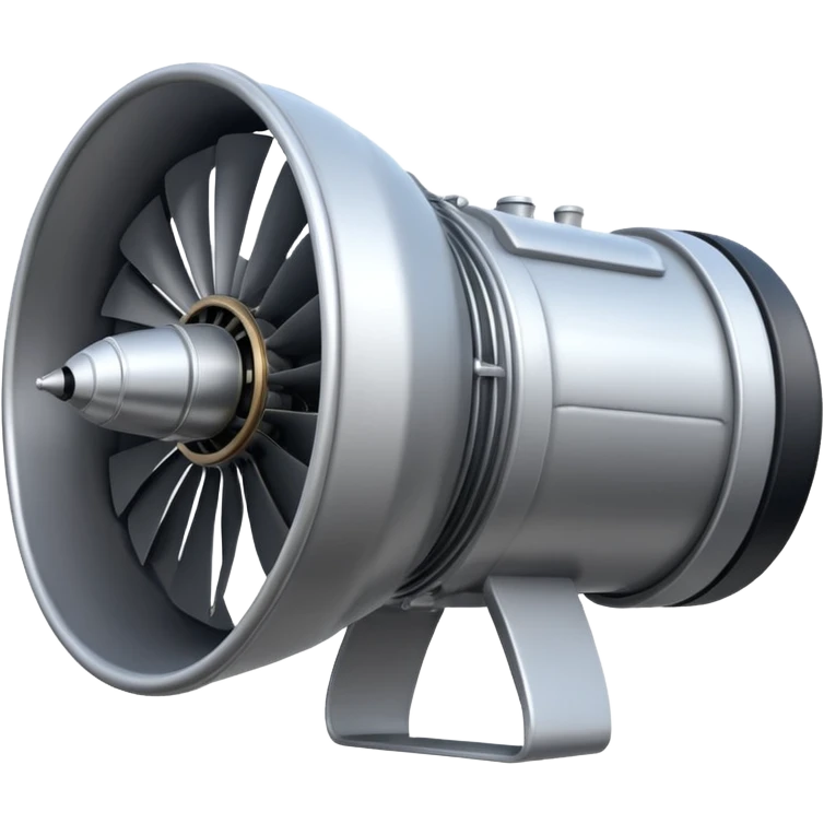 Generate a jet engine for the Russian drone "Geranium-3" emoji
