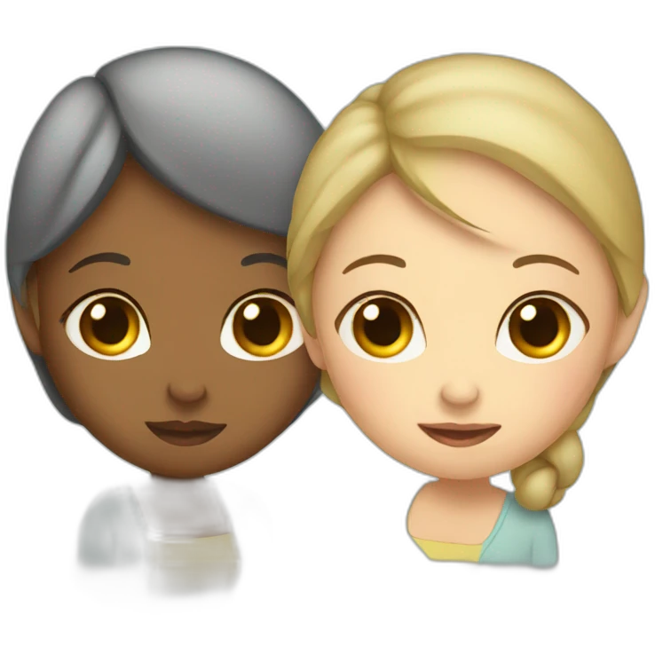 two pregnant girls emoji
