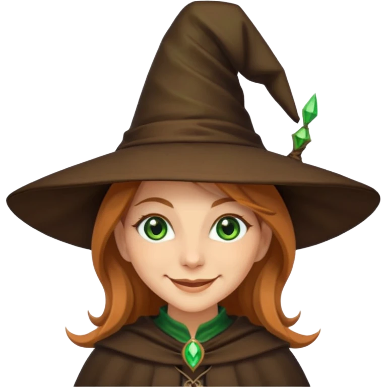 Light brown mixed Witch emoji