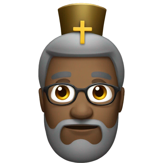 bishop with a cross emoji