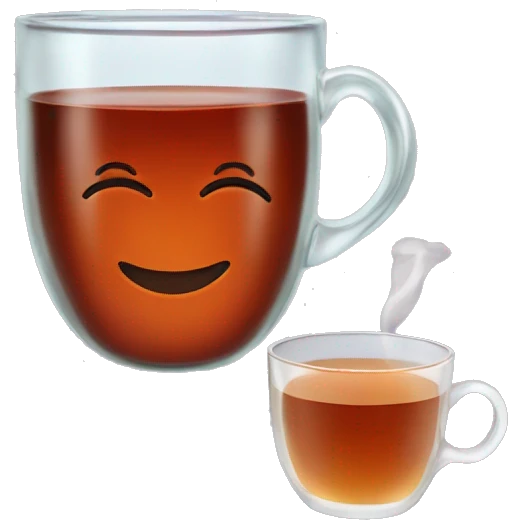 tea with a Turkish tea glass emoji