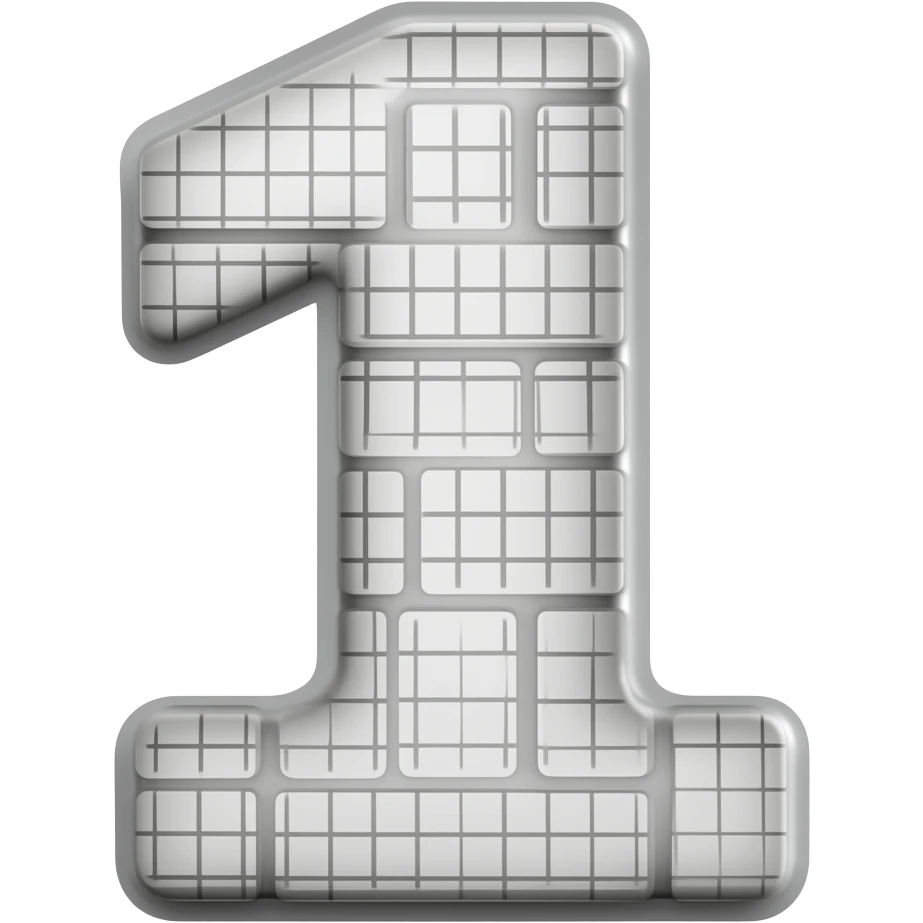 Numberblocks One emoji