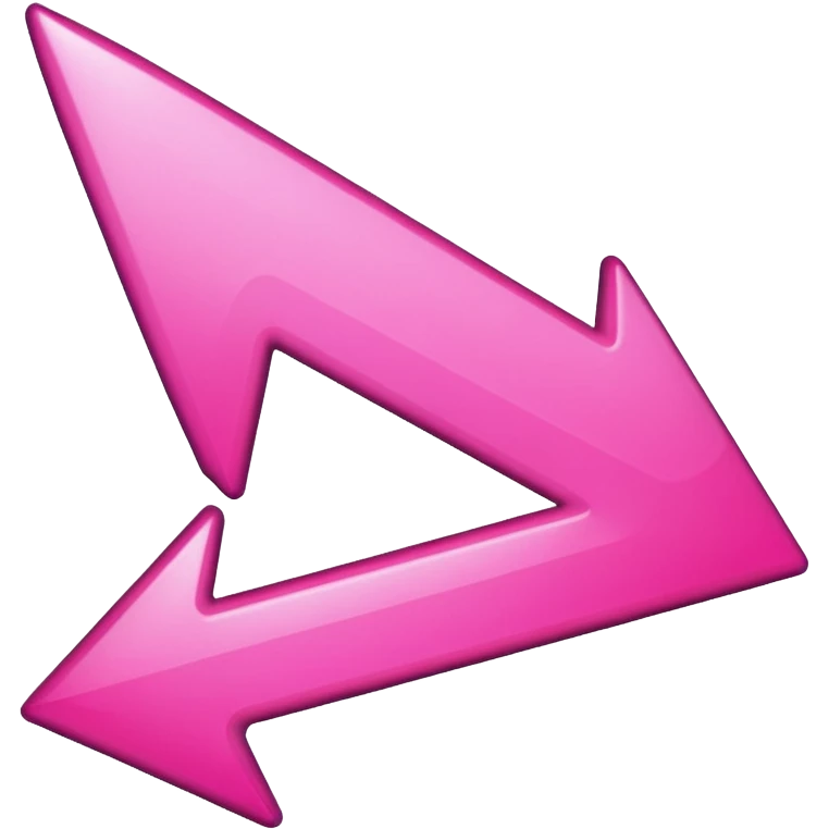 Pink go back arrow  emoji