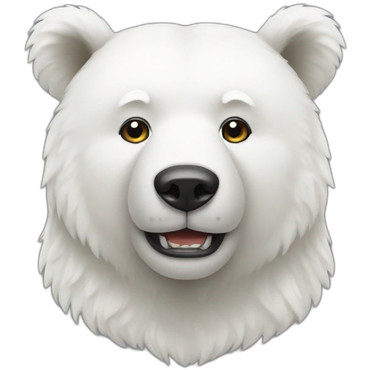 White bear emoji