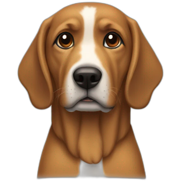 Perro rotwailer emoji