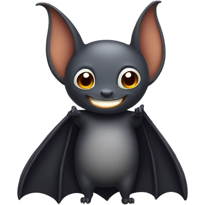 Smiling bat emoji